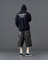 画像9: Liberaiders  HANDWRITING CANVAS WORK SHORTS (9)