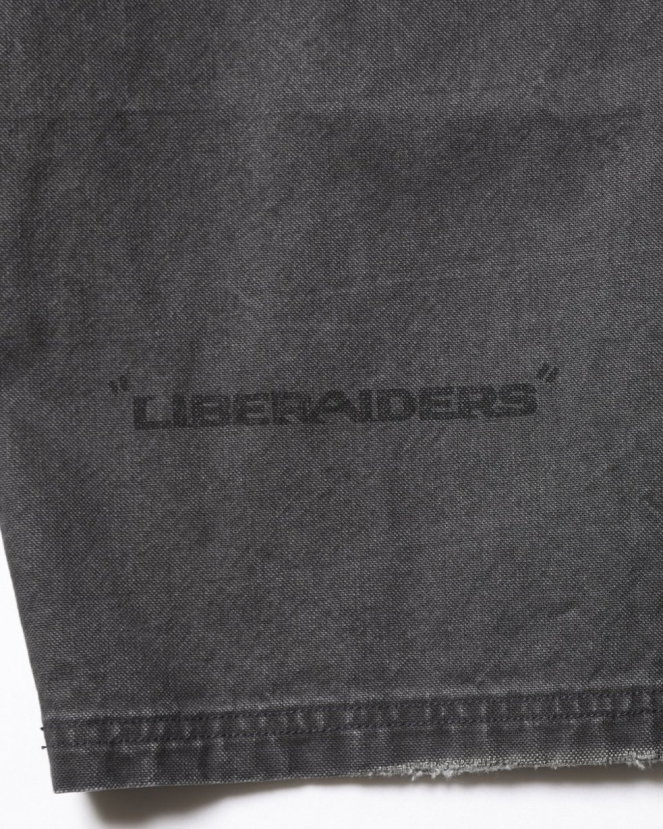 画像15: Liberaiders  HANDWRITING CANVAS WORK SHORTS (15)