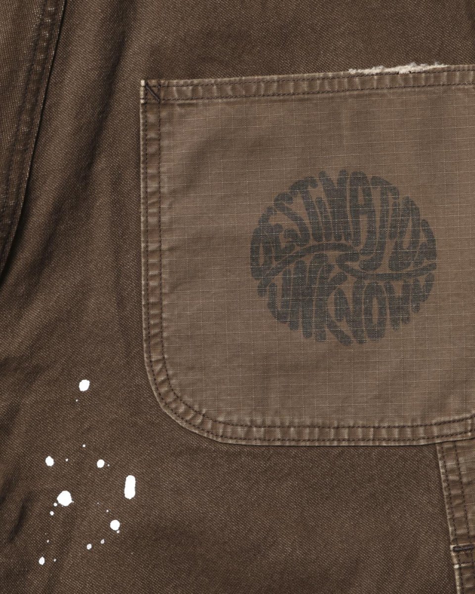 画像31: Liberaiders  HANDWRITING CANVAS WORK SHORTS (31)