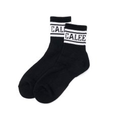 画像3: CALEE  JACQUARD PILE LINE SOCKS (3)