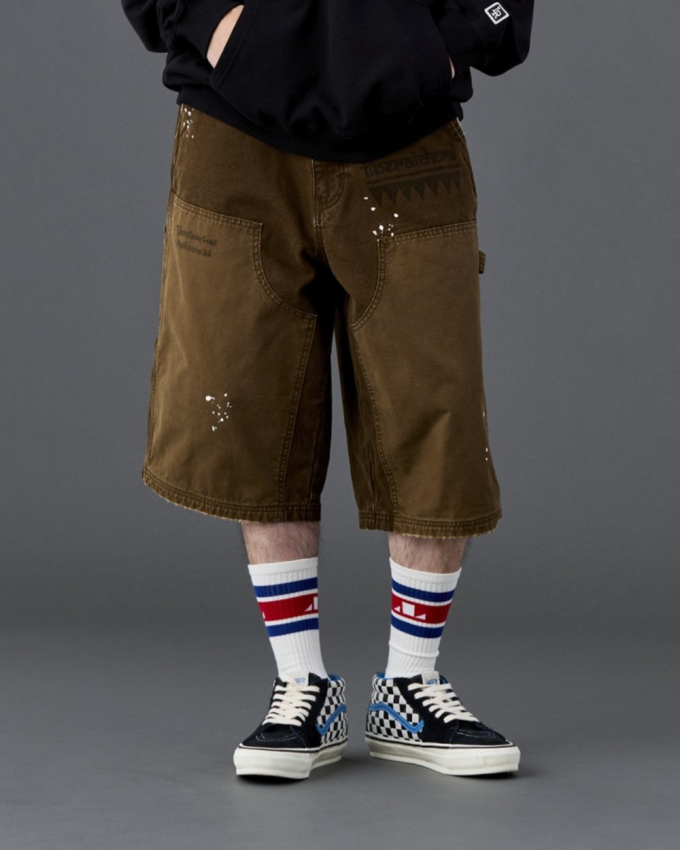 画像20: Liberaiders  HANDWRITING CANVAS WORK SHORTS (20)
