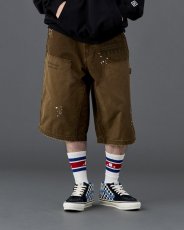 画像20: Liberaiders  HANDWRITING CANVAS WORK SHORTS (20)
