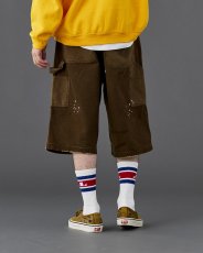 画像22: Liberaiders  HANDWRITING CANVAS WORK SHORTS (22)