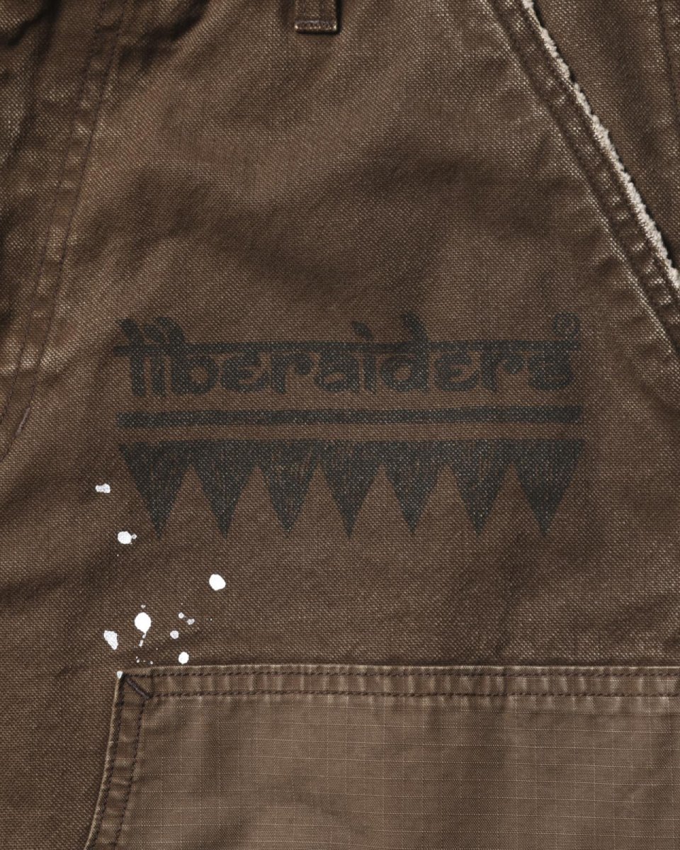 画像28: Liberaiders  HANDWRITING CANVAS WORK SHORTS (28)