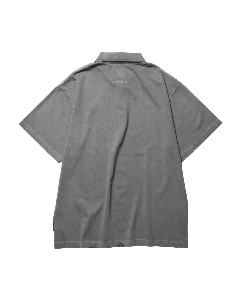 画像2: Liberaiders  PIGMENT DYED POLO SHIRT (2)