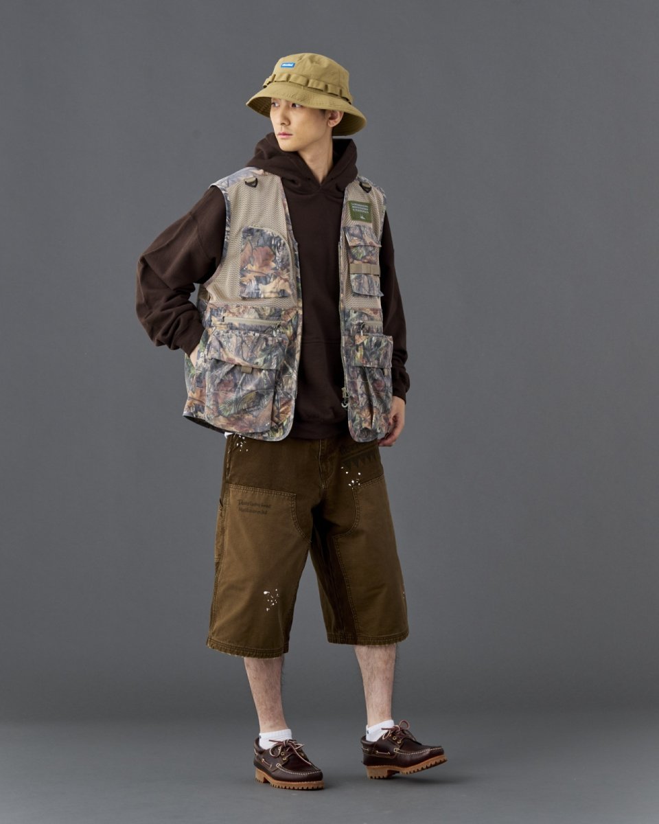 画像23: Liberaiders  HANDWRITING CANVAS WORK SHORTS (23)