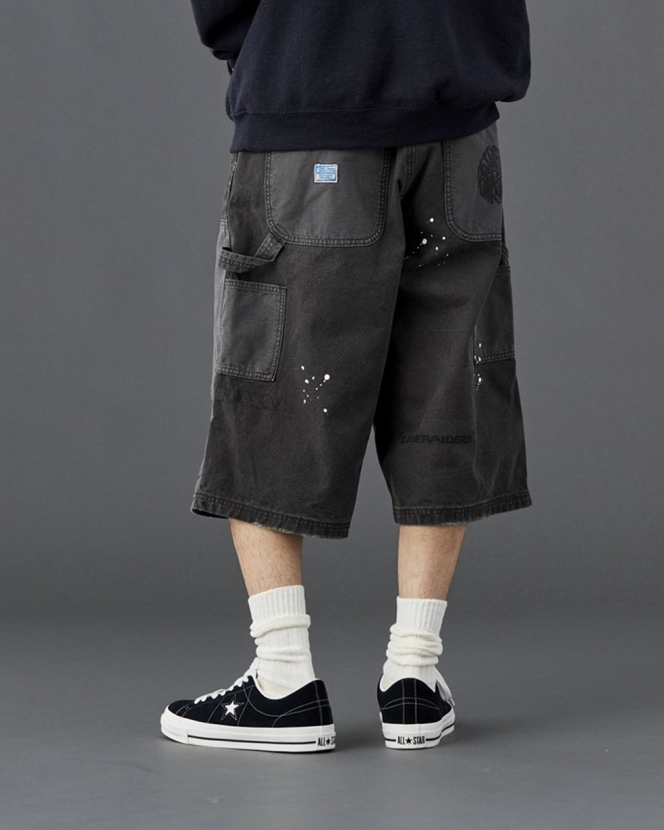 画像6: Liberaiders  HANDWRITING CANVAS WORK SHORTS (6)