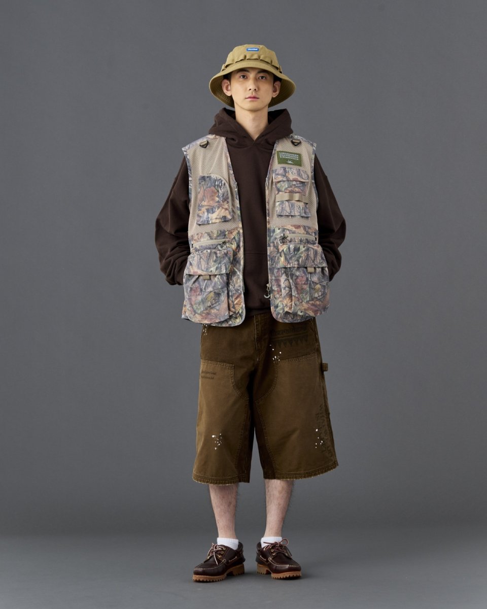 画像24: Liberaiders  HANDWRITING CANVAS WORK SHORTS (24)