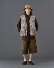 画像24: Liberaiders  HANDWRITING CANVAS WORK SHORTS (24)