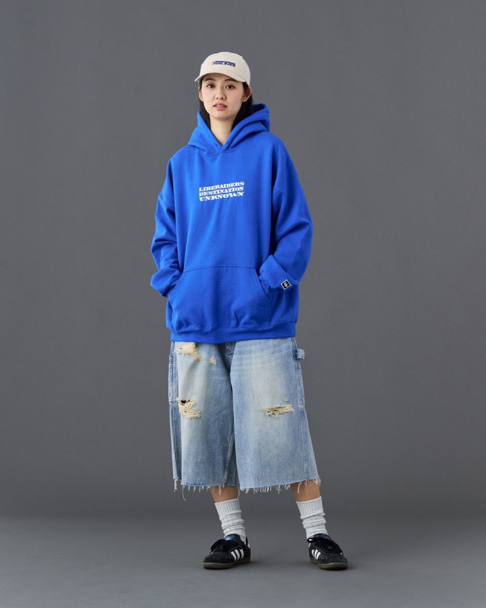 画像17: Liberaiders  DAMAGED DENIM BUGGY SHORTS (17)