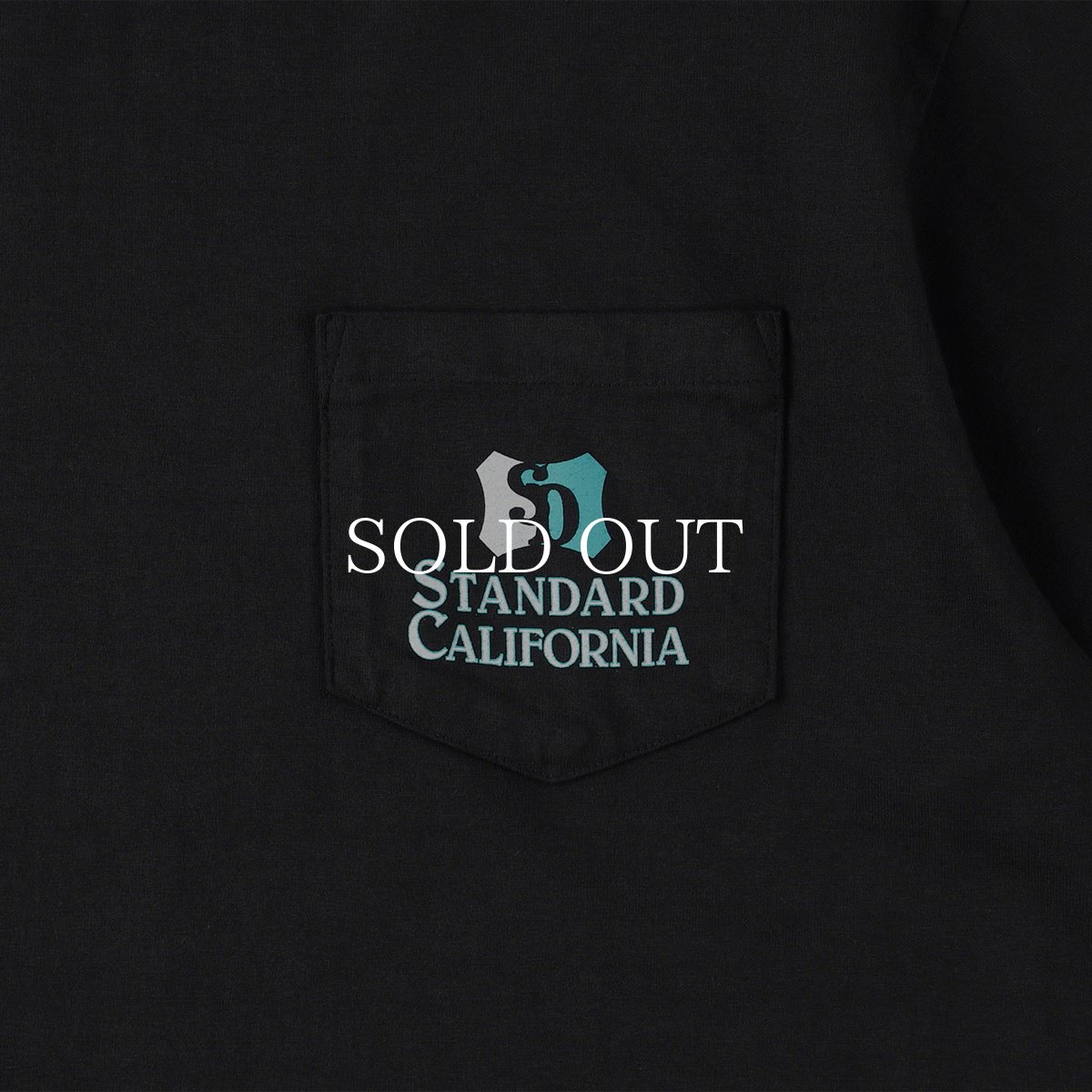 画像6: STANDARD CALIFORNIA  SD Heavyweight Shield Logo Pocket T (6)