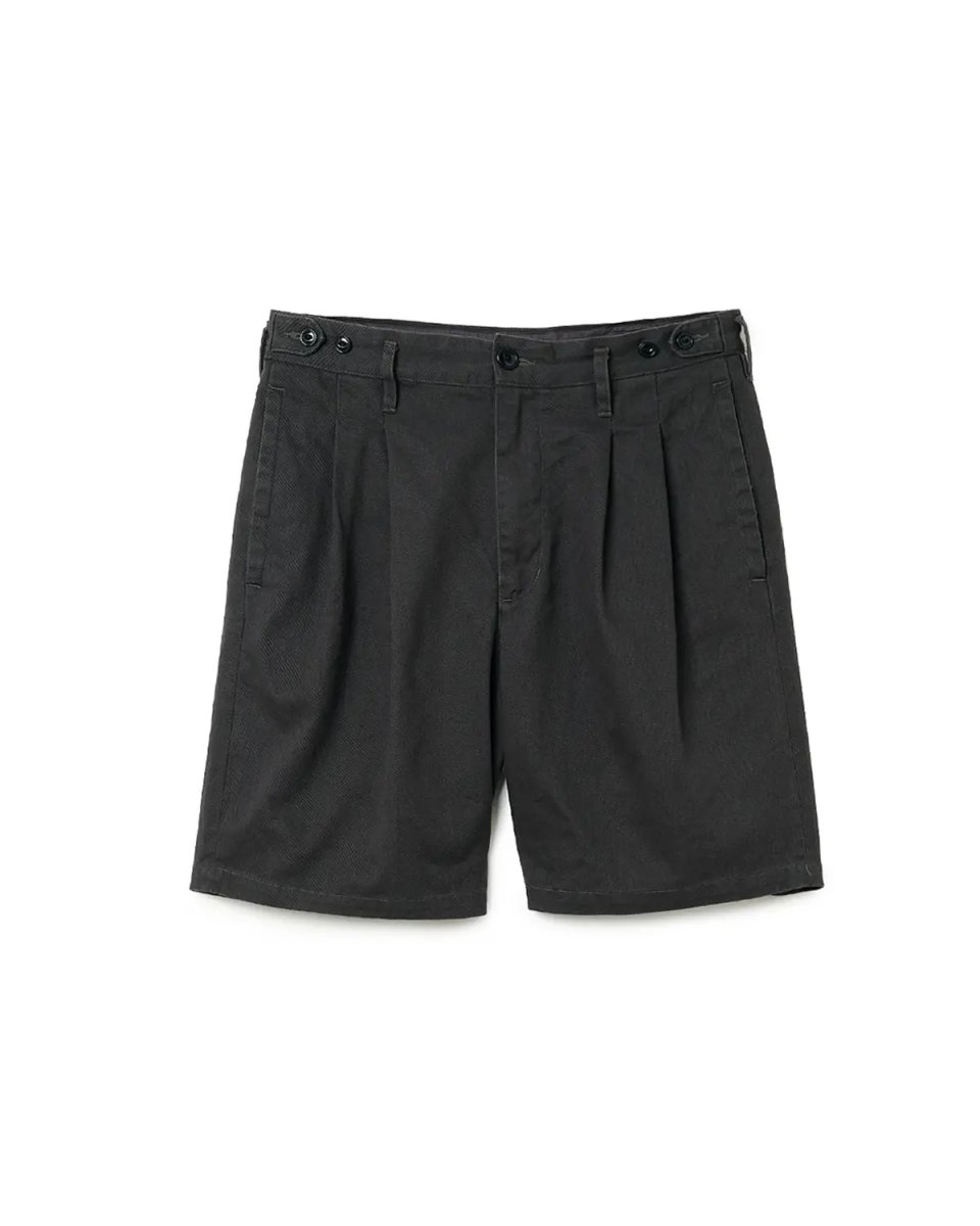 画像2: nonnative  OFFICER CHINO SHORTS COTTON TWILL PIGMENT DYE (2)
