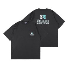 画像2: STANDARD CALIFORNIA  SD Heavyweight Shield Logo Pocket T (2)