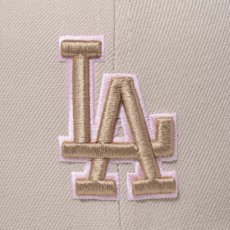 画像5: NEW ERA  59FIFTY Spring Breeze ロサンゼルス・ドジャース ニューベージュ (5)
