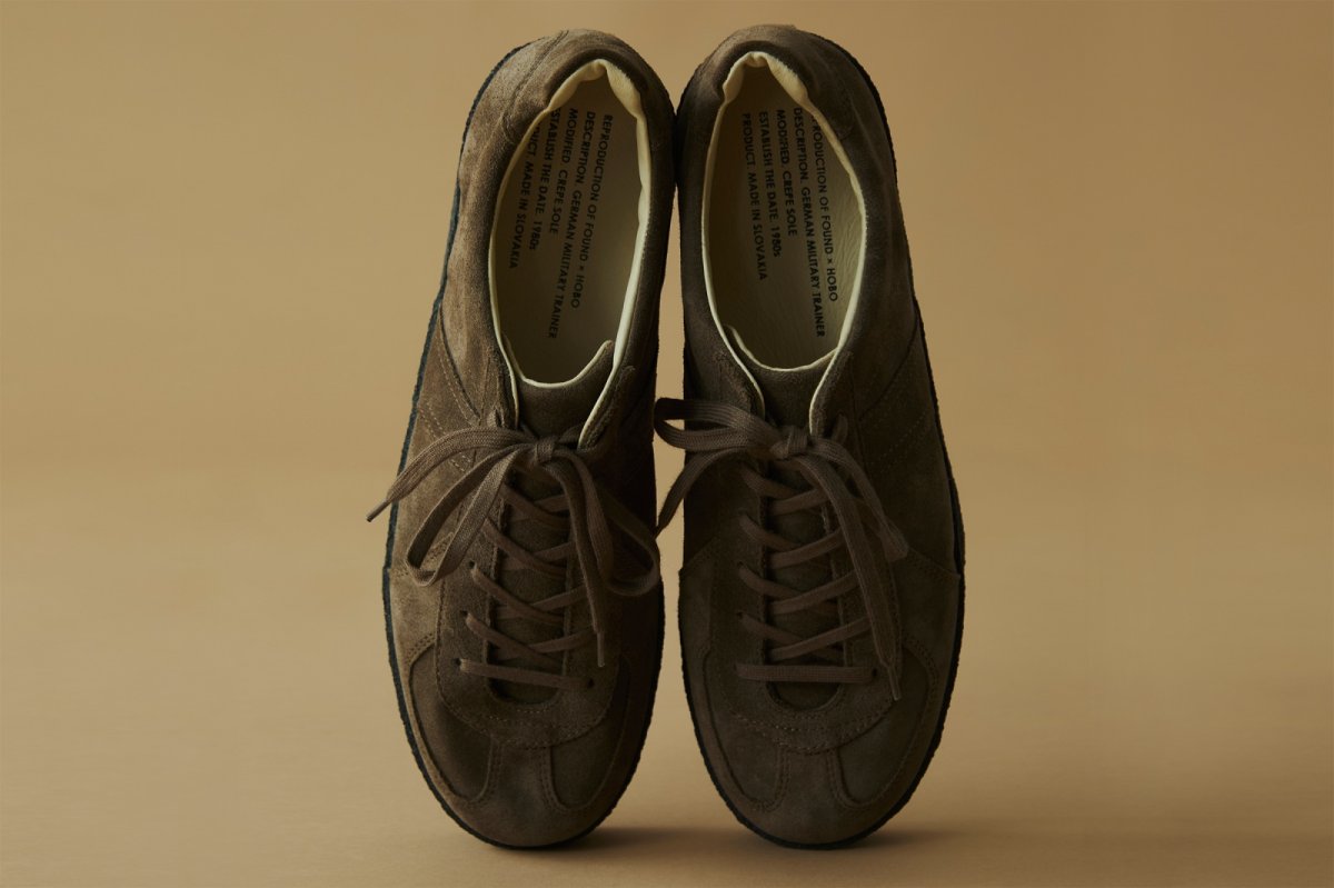 画像1: hobo  GERMAN TRAINER COW SUEDE by REPRODUCTION OF FOUND (1)