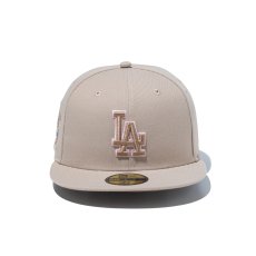 画像2: NEW ERA  59FIFTY Spring Breeze ロサンゼルス・ドジャース ニューベージュ (2)