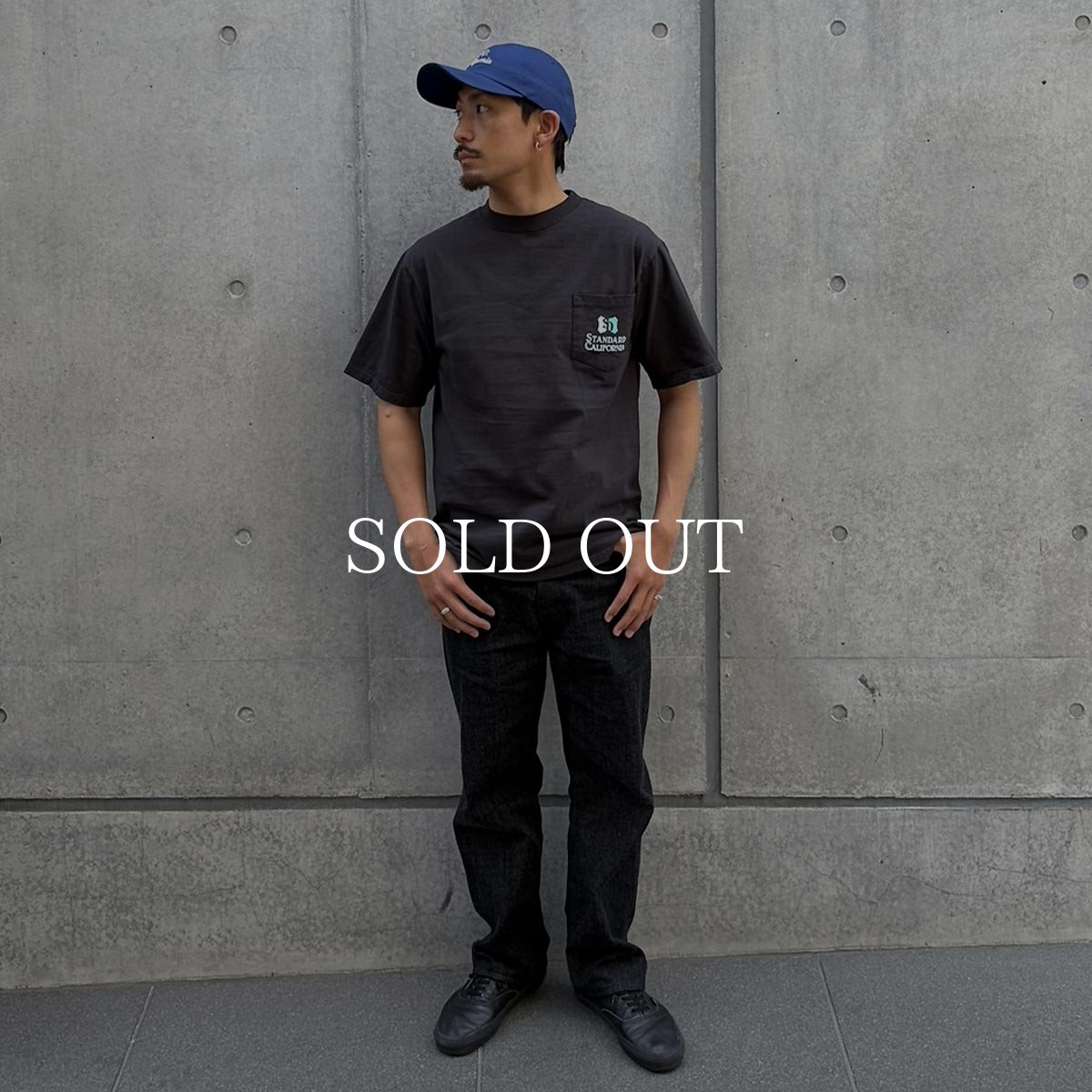 画像8: STANDARD CALIFORNIA  SD Heavyweight Shield Logo Pocket T (8)