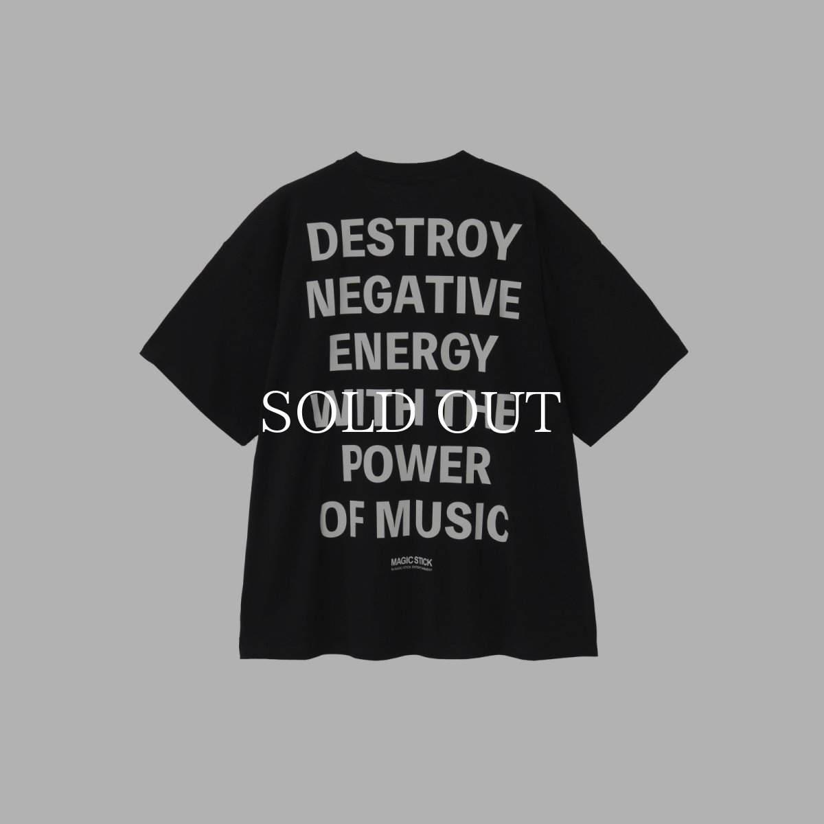 画像2: MAGIC STICK  DESTROY NEGATIVE ENERGY TEE (2)