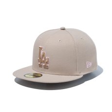 画像3: NEW ERA  59FIFTY Spring Breeze ロサンゼルス・ドジャース ニューベージュ (3)