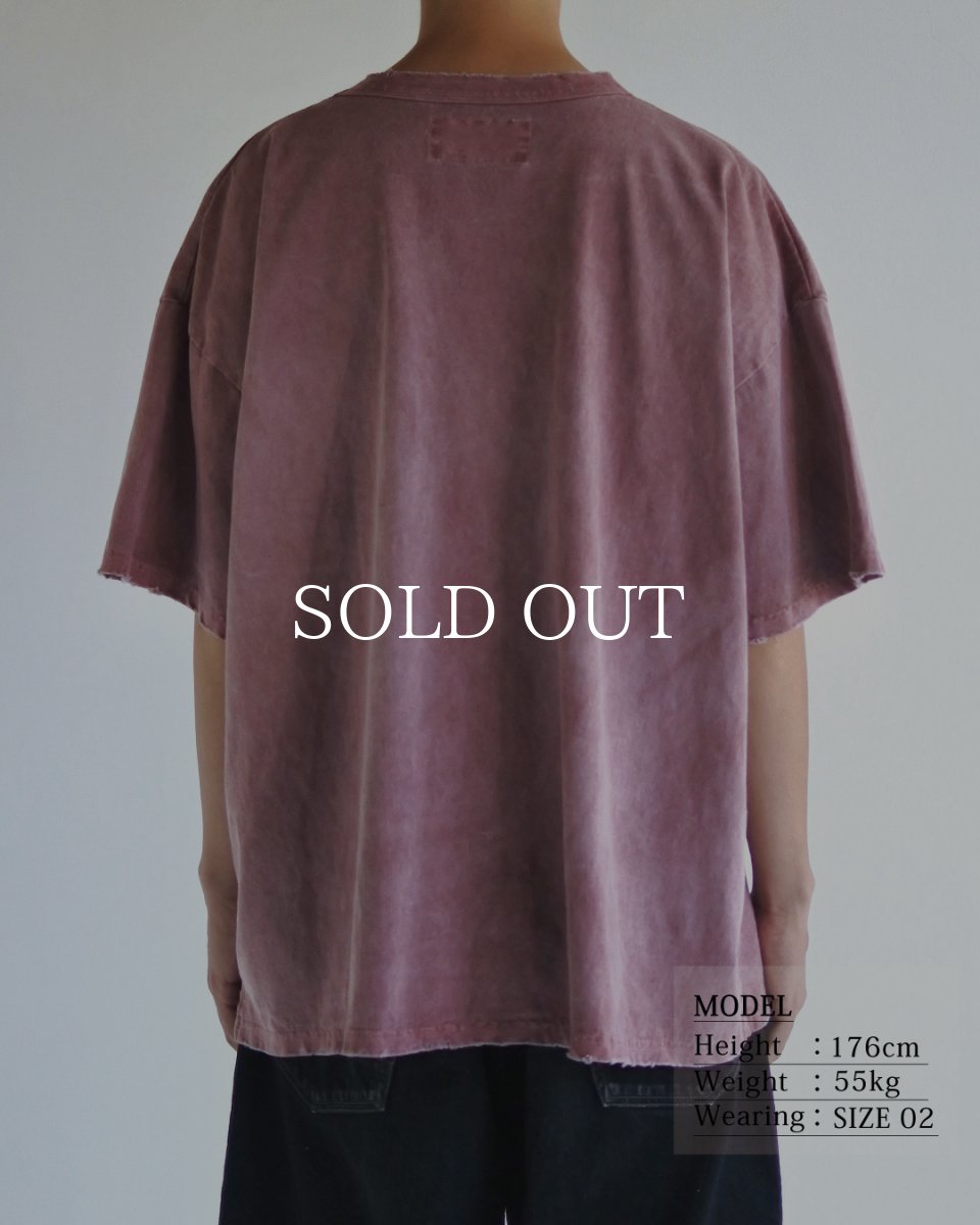画像11: ANACHRONORM  PIGMENT DYED POCKET S/S T-S (11)