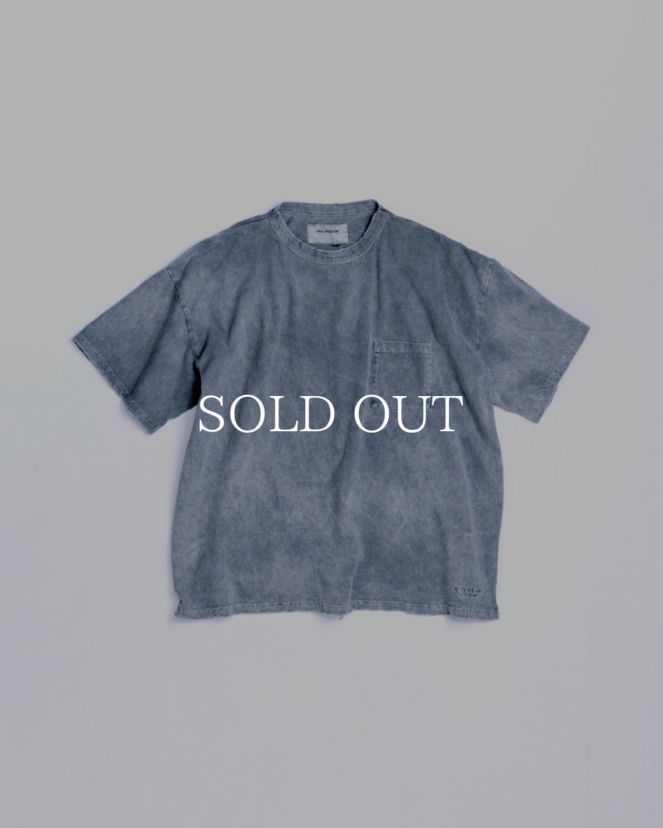 画像1: ANACHRONORM  PIGMENT DYED POCKET S/S T-S (1)