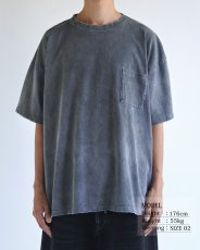 画像2: ANACHRONORM  PIGMENT DYED POCKET S/S T-S (2)