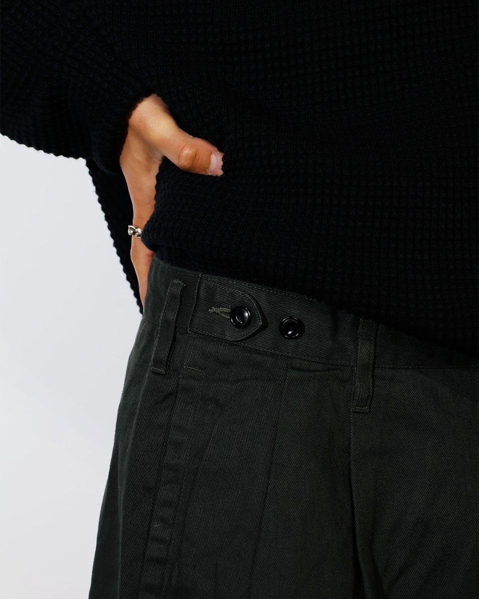 画像3: nonnative  OFFICER CHINO SHORTS COTTON TWILL PIGMENT DYE (3)
