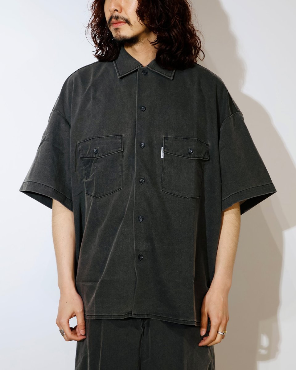 画像3: COOTIE PRODUCTIONS   Pigment Coating T/R Twill S/S Work Shirt (3)