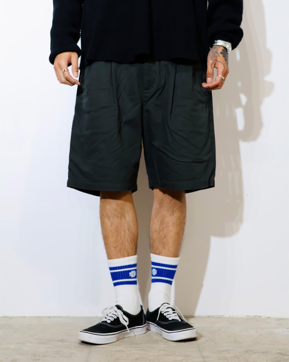 画像2: nonnative  OFFICER CHINO SHORTS COTTON TWILL PIGMENT DYE (2)