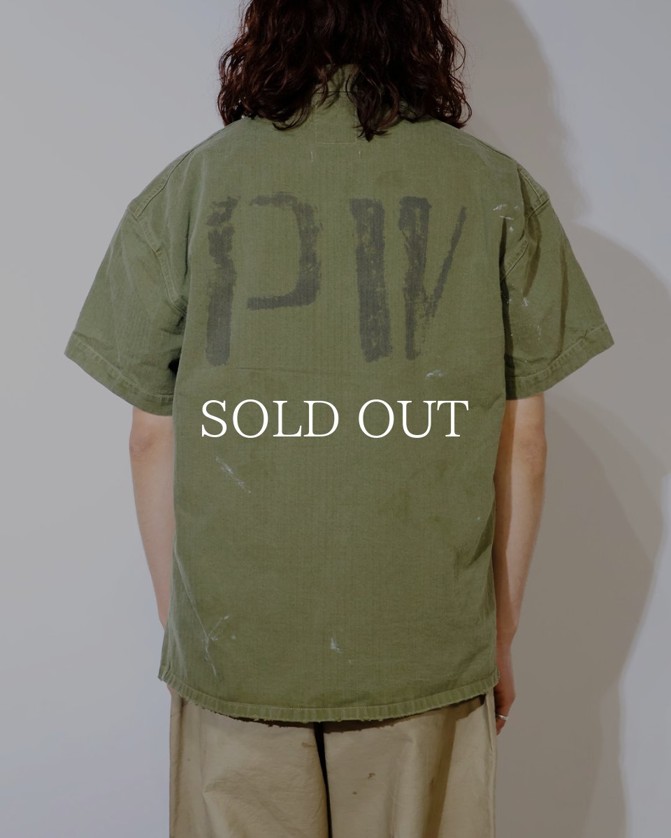 画像4: BOW WOW  PW P-41 HBT SS JK AGED (4)
