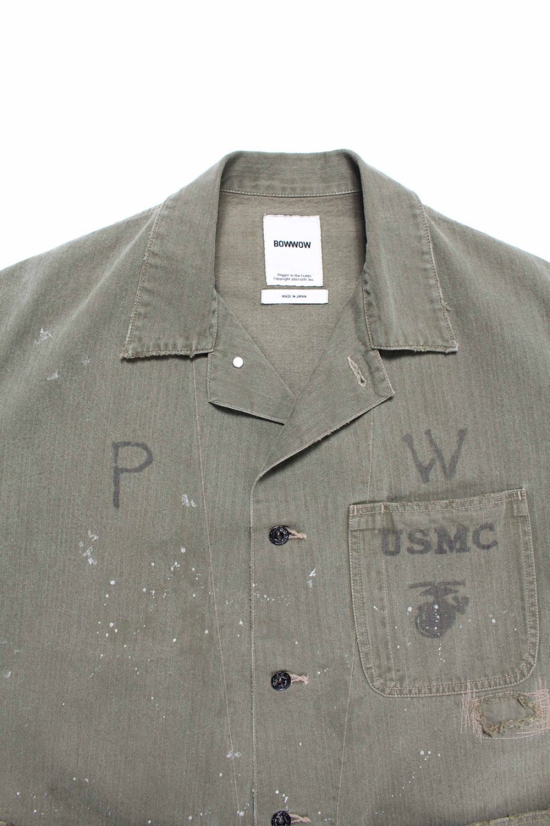 画像5: BOW WOW  PW P-41 HBT SS JK AGED (5)