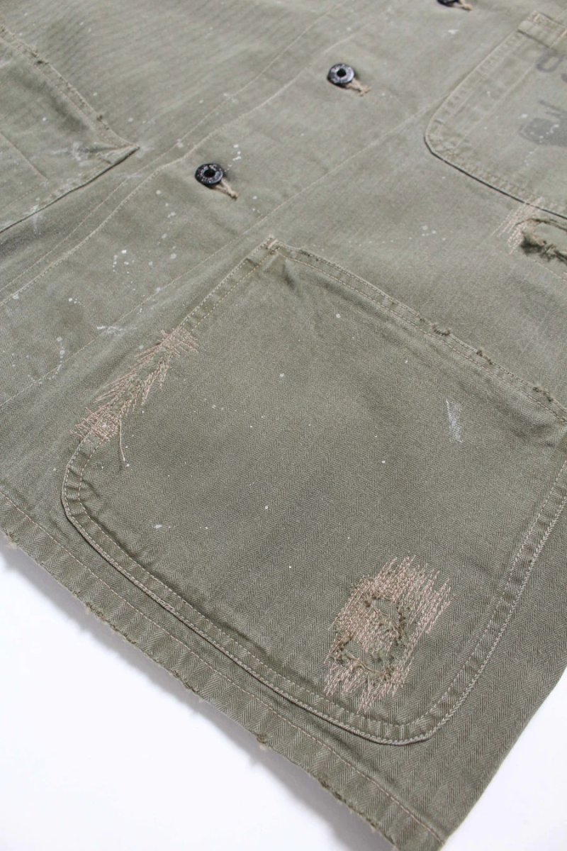 画像15: BOW WOW  PW P-41 HBT SS JK AGED (15)