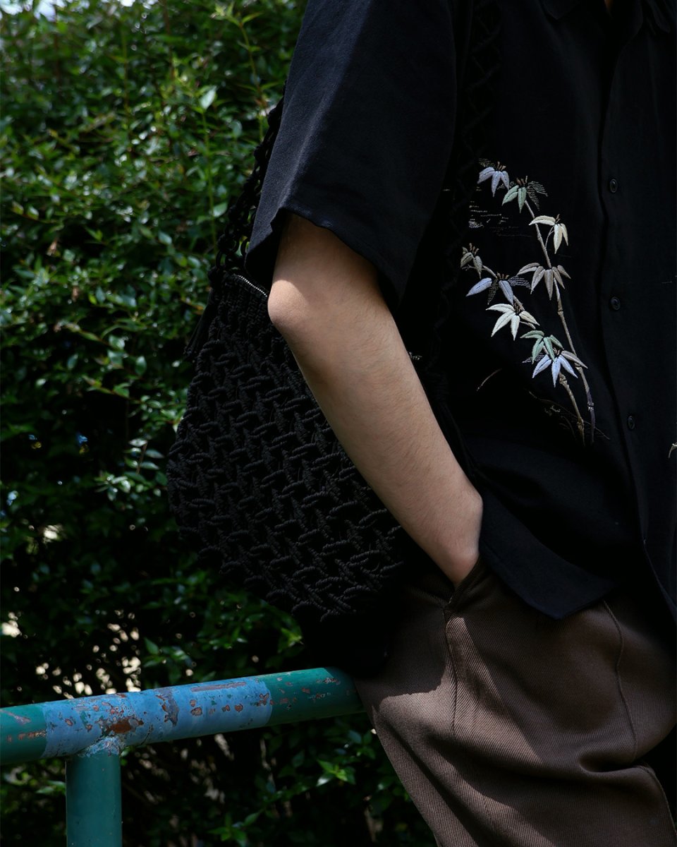 画像4: OLD JOE   SAILOR’S ROPEWORK BAG （SUEDETTE ROPE) (4)