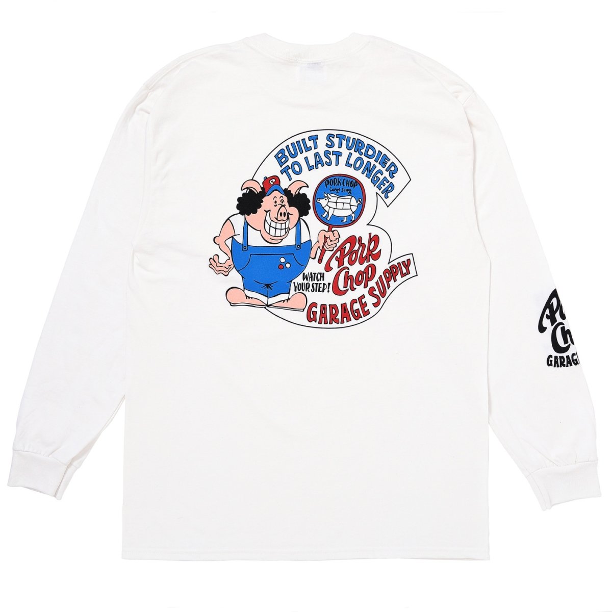 画像1: PORKCHOP GARAGE SUPPLY  PORKY L/S TEE (1)