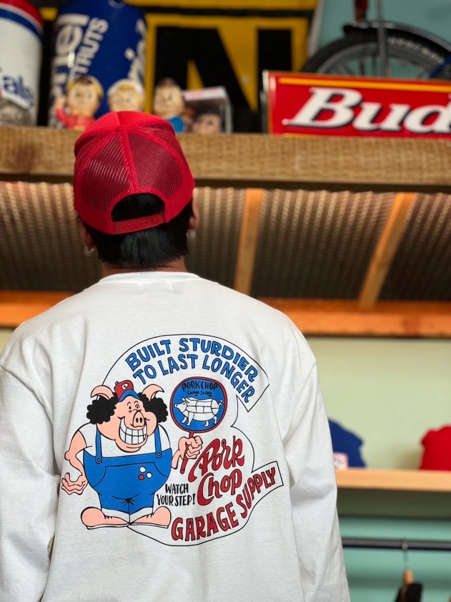 画像16: PORKCHOP GARAGE SUPPLY  PORKY L/S TEE (16)