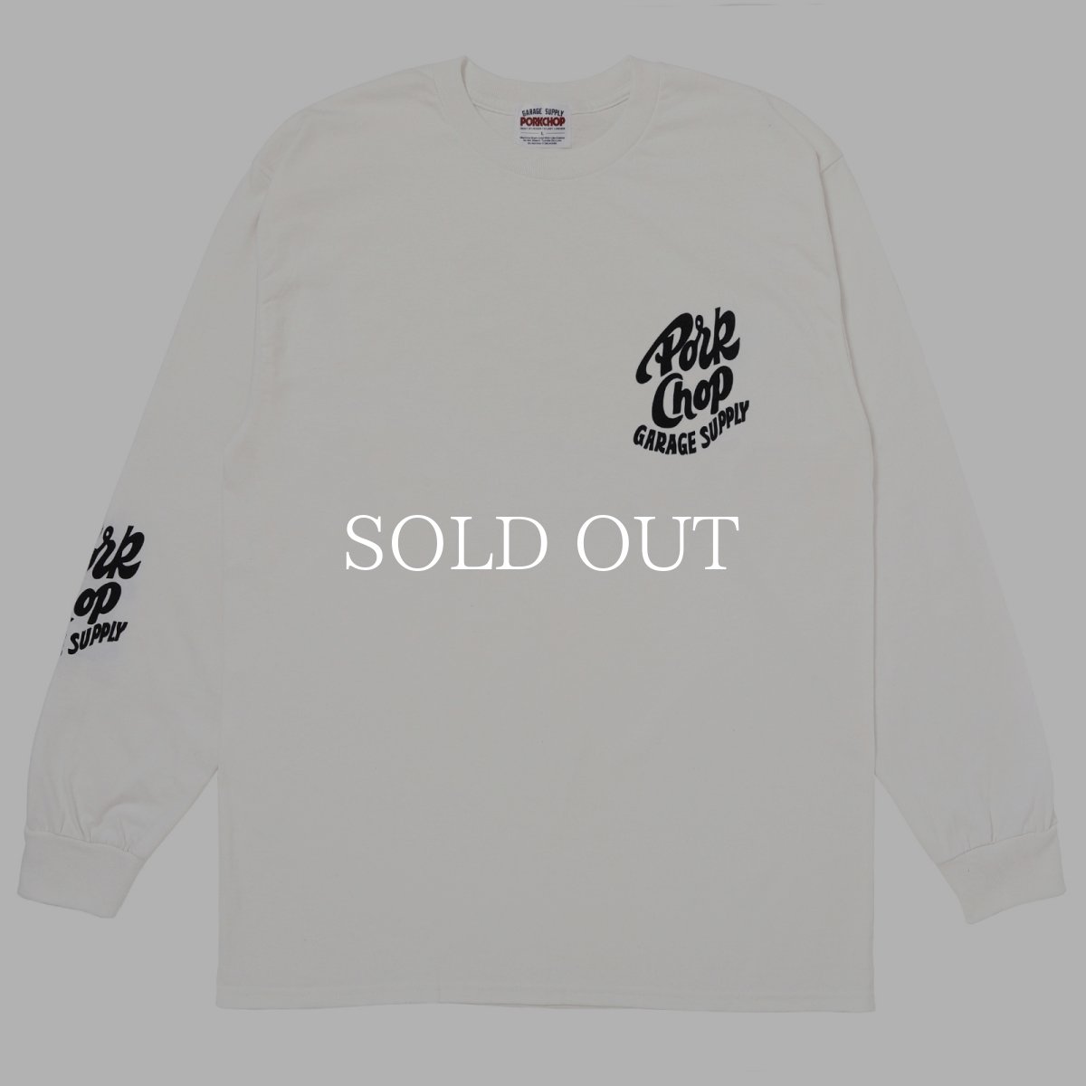 画像2: PORKCHOP GARAGE SUPPLY  PORKY L/S TEE (2)