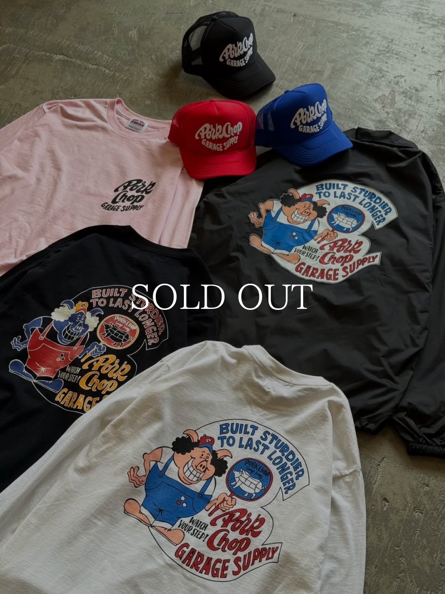 画像21: PORKCHOP GARAGE SUPPLY  PORKY L/S TEE (21)