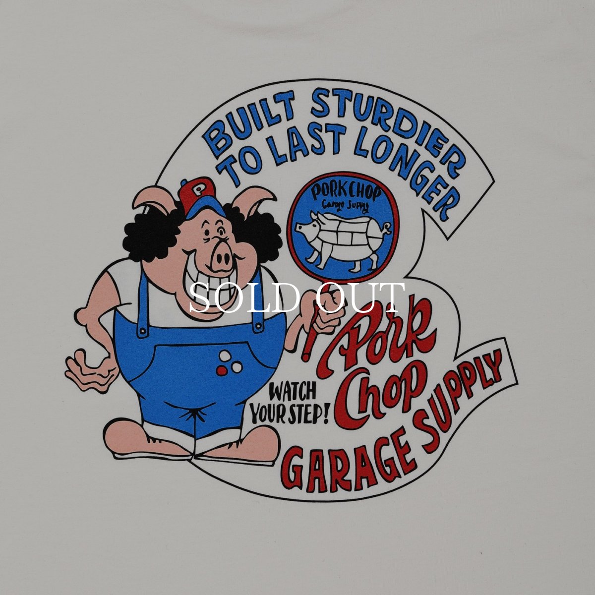 画像7: PORKCHOP GARAGE SUPPLY  PORKY L/S TEE (7)