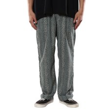 画像2: CALEE  STRIPE PATTERN RELAX PANTS (2)