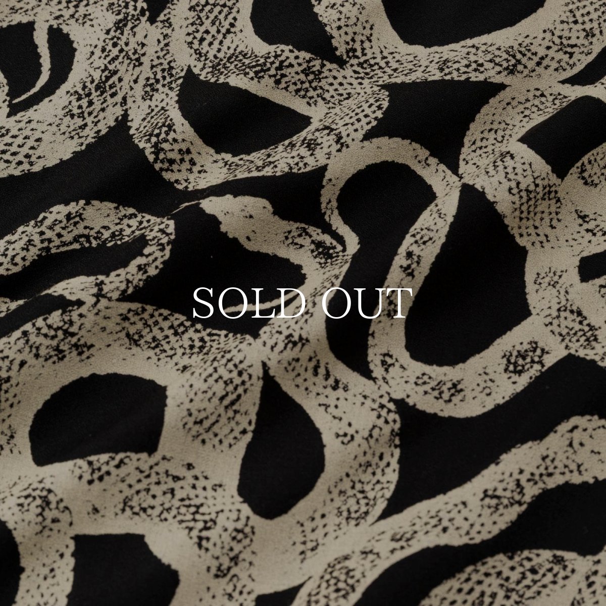 画像7: CALEE  SNAKE PATTERN PANEL S/S SH (7)