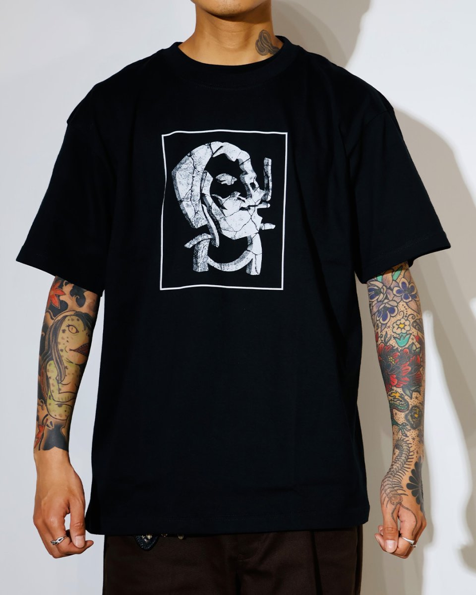 画像2: exodus brand  STONED ZIG-ZAG T SHIRT (2)