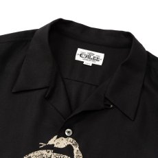 画像4: CALEE  SNAKE PATTERN PANEL S/S SH (4)