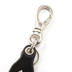 画像2: CALEE  STUDS LEATHER KEY RING   (2)