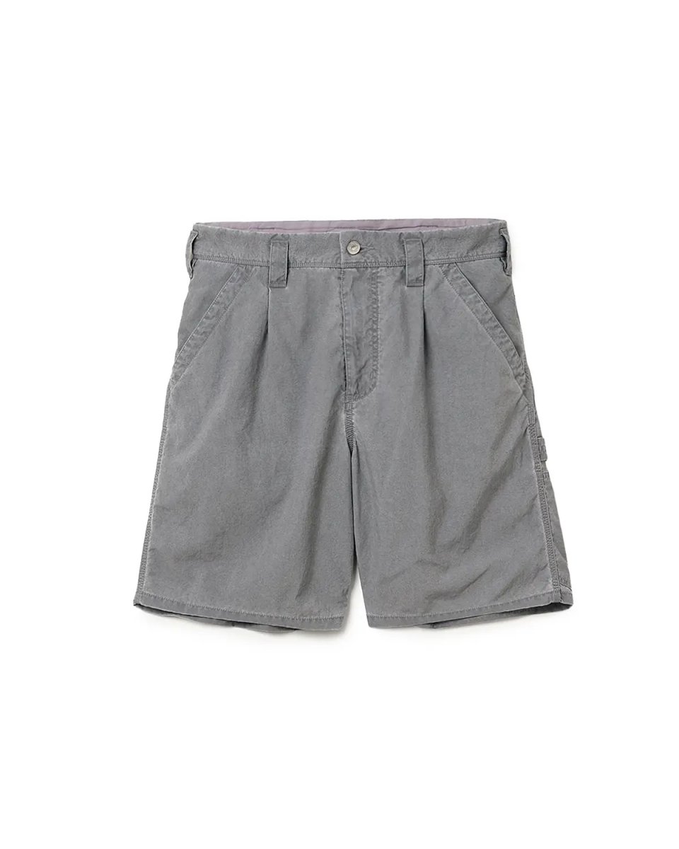 画像1: nonnative  WORKER SHORTS NYLON OXFORD PIGMENT DYE (1)