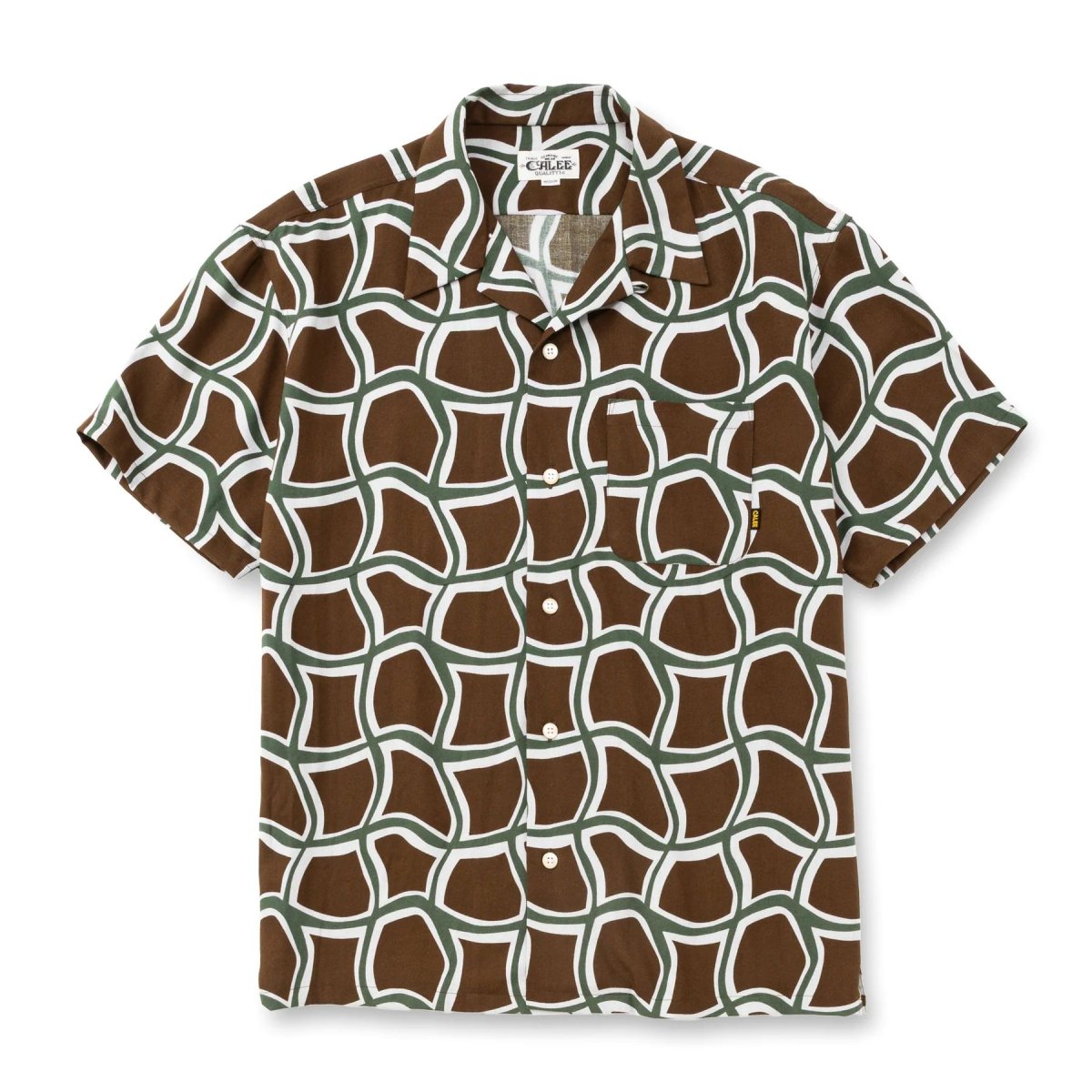 画像2: CALEE  DISTORTION CHECK S/S SH (2)