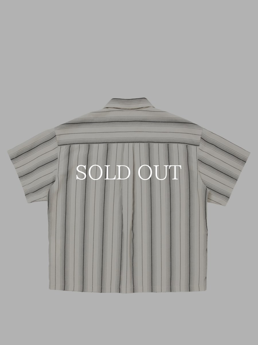 画像2: COOTIE PRODUCTIONS   Dobby Chain Stripe S/S Cavana Shirt (2)