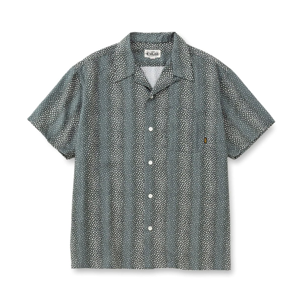 画像1: CALEE  STRIPE PATTERN S/S SH (1)