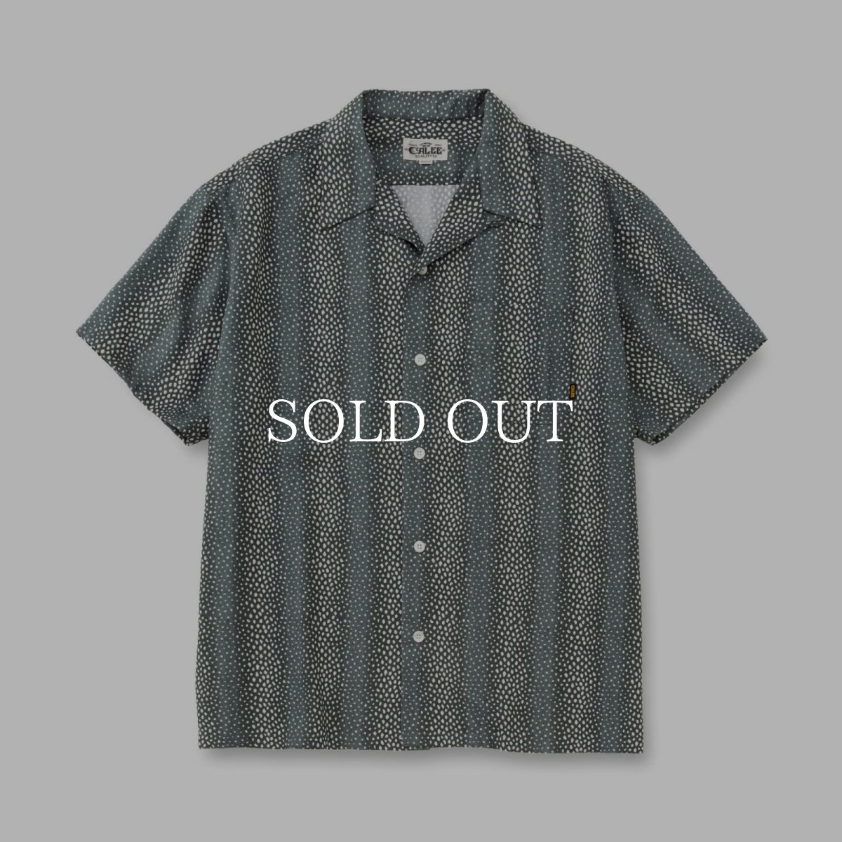 画像1: CALEE  STRIPE PATTERN S/S SH (1)