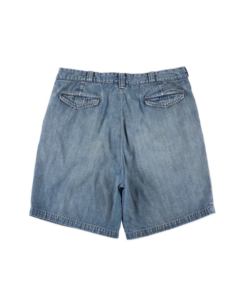画像2: BOW WOW  US ARMY DENIM SHORTS AGED (2)