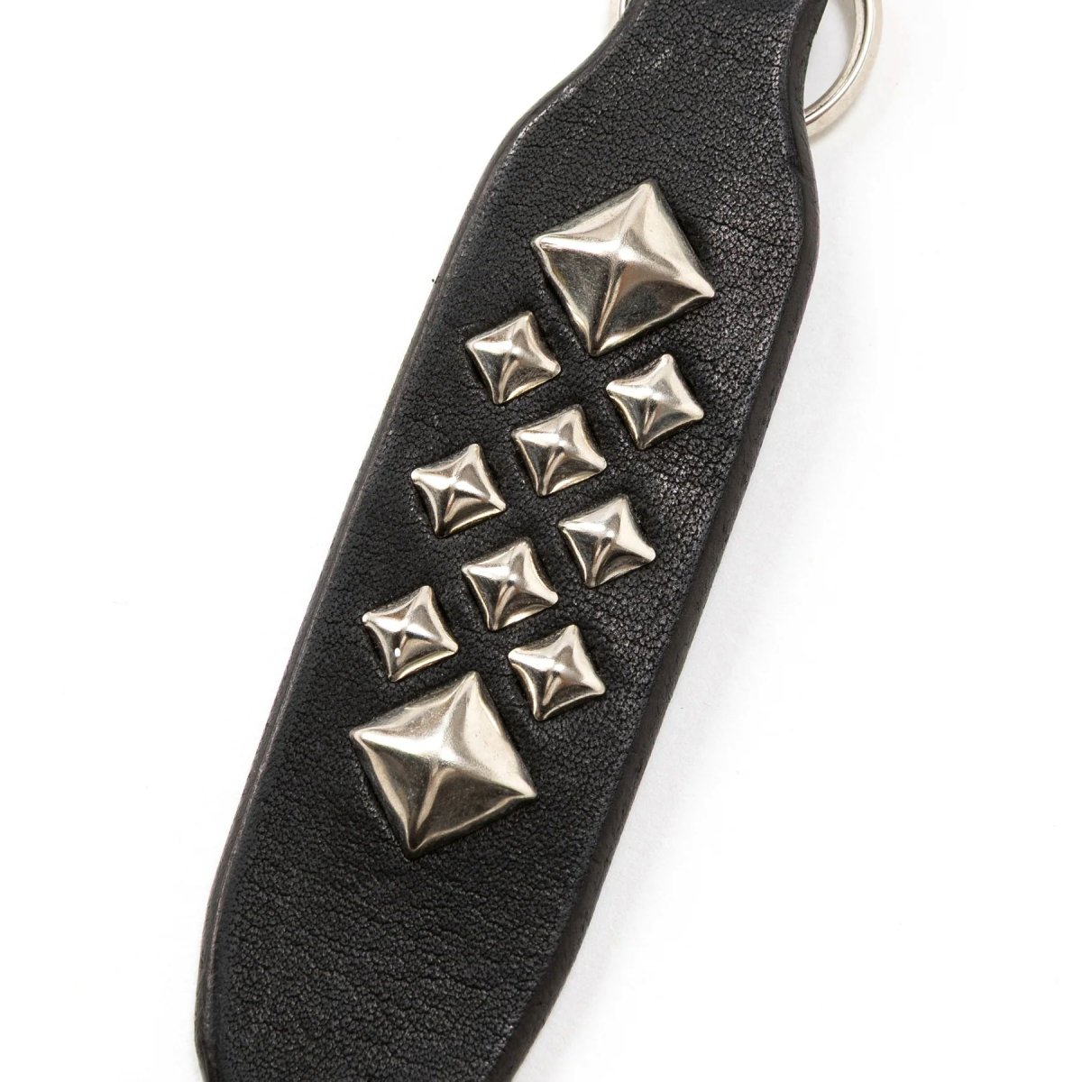 画像3: CALEE  STUDS LEATHER KEY RING   (3)